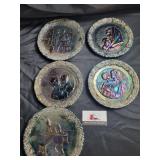 Fenton glass plates