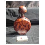 Leather decanter