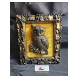 3D owl wall decor
