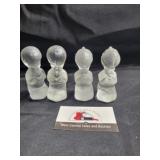 Praying figurines