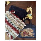 Prayer shawl and misc religious