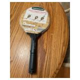 Bug zapper racquet