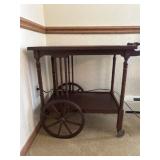 Wood Tea Cart