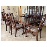 Grand  Manor dining table and chairs