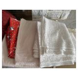 Needlework and tablecloths