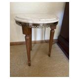 Marble top table