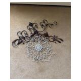 Metal wall decor