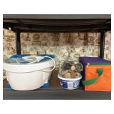 Cooler - foot bath and misc