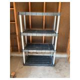 Plastic shelf