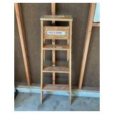 Wooden ladder