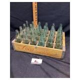 Collector Coca-Cola bottles with Coca-Cola w