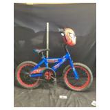 Child Spider-Man bike