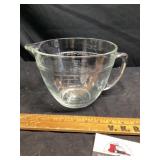 Fire king glass 8 cup mixing bowl