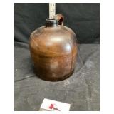 Stonework crock jug cracked