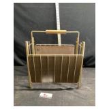 Mid-century modern magazine rack