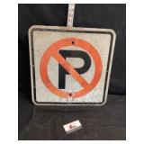 No parking sign 18 x 18