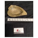 Jewish brass ashtray