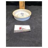 Buckeye pottery blue ribbon, brand dish