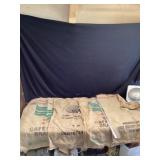 4 coffee, bean sacks
