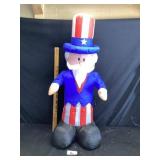 Uncle Sam inflatable works as it should