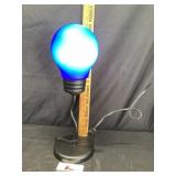 Blue light bulb lamp