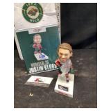 Iowa wild number 25 Justin kloos bobble head