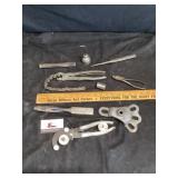 Chain wrench and miscellaneous tools