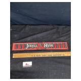 Jekyll and Hyde bar mat