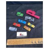 Hot wheels, cars, and miscellaneous