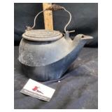 Cast iron freedom, coffee pot