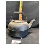Cast-iron coffee pot