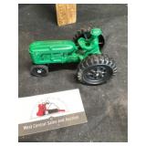 Plastic tractor scale models open house, 2000