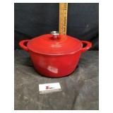 Cast-iron enamel Dutch oven 6 1/2 quart pan