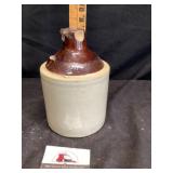 Stoneware crock jug damaged