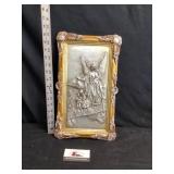 Classic guardian angel wall plaque