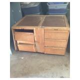 Drawer unit approximately 48 x 36 x 30 1/2 tall