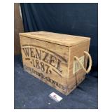 Wenzel cast-iron cooker 1887 box approximately 1