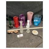 Vases and corkscrew