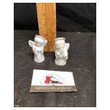 Angel salt and pepper shakers