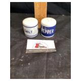 Salt and pepper shakers