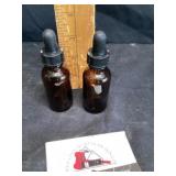 Vintage iodine bottles