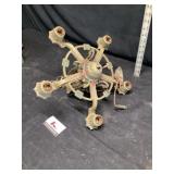 Metal vintage chandelier