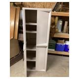 Sterilite shelving unit approximately 19 x 25 x
