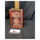 Marvel mystery oil approximately half can