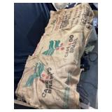 Burlap coffee, bean bags
