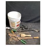 5 gallon bucket of miscellaneous