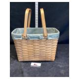 Longaberger wicker basket