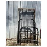 Metal single bed