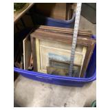 Picture frames and glass