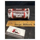 Tootsie Roll cardboard bank